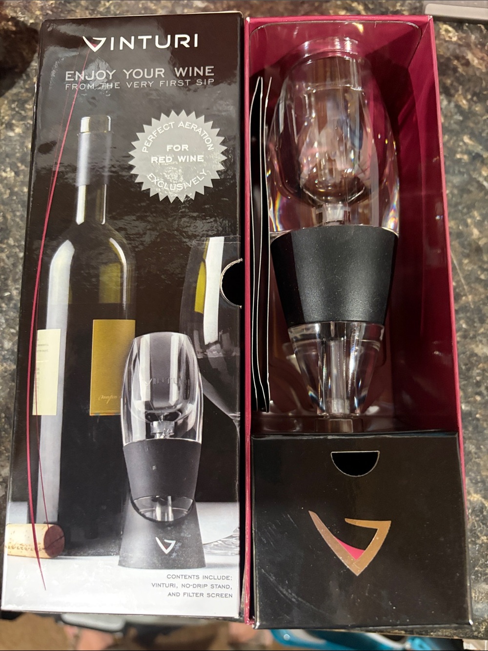 Venturi Red Wine Aerator
